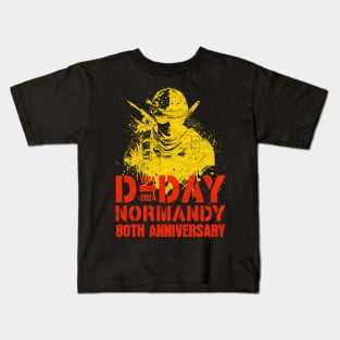 D-Day 80th Anniversary Normandy Kids T-Shirt